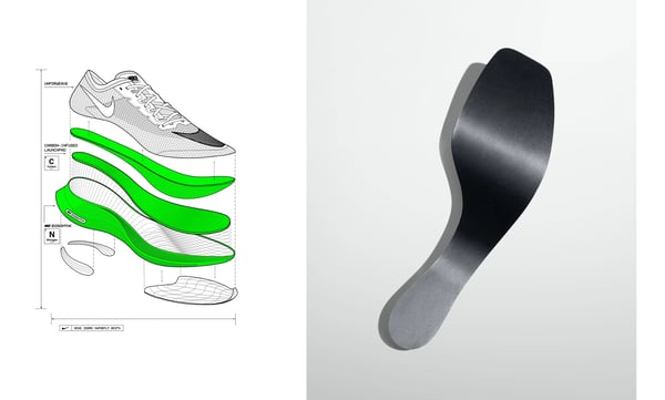 Carbon Fiber Running Shoes