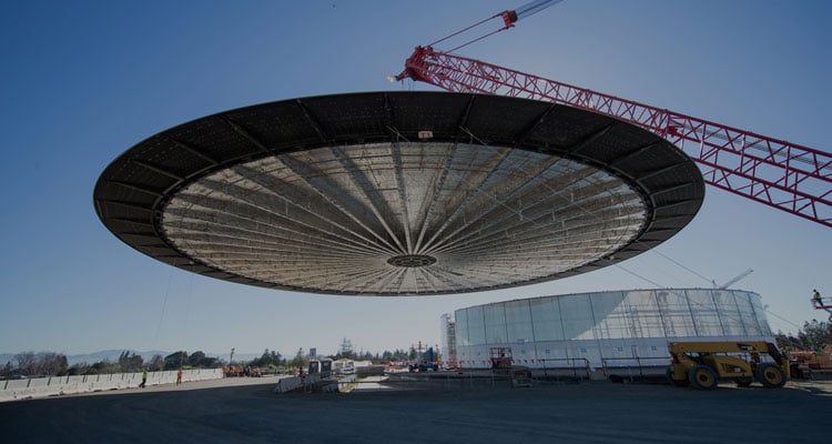 Apple and the World’s Largest Floating Carbon Fiber Roof